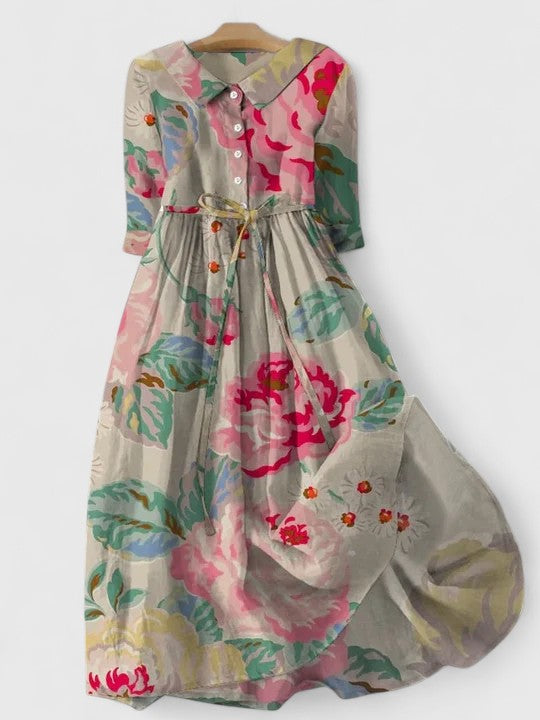 Myzareah | Vestido Elegante de Principio de Primavera