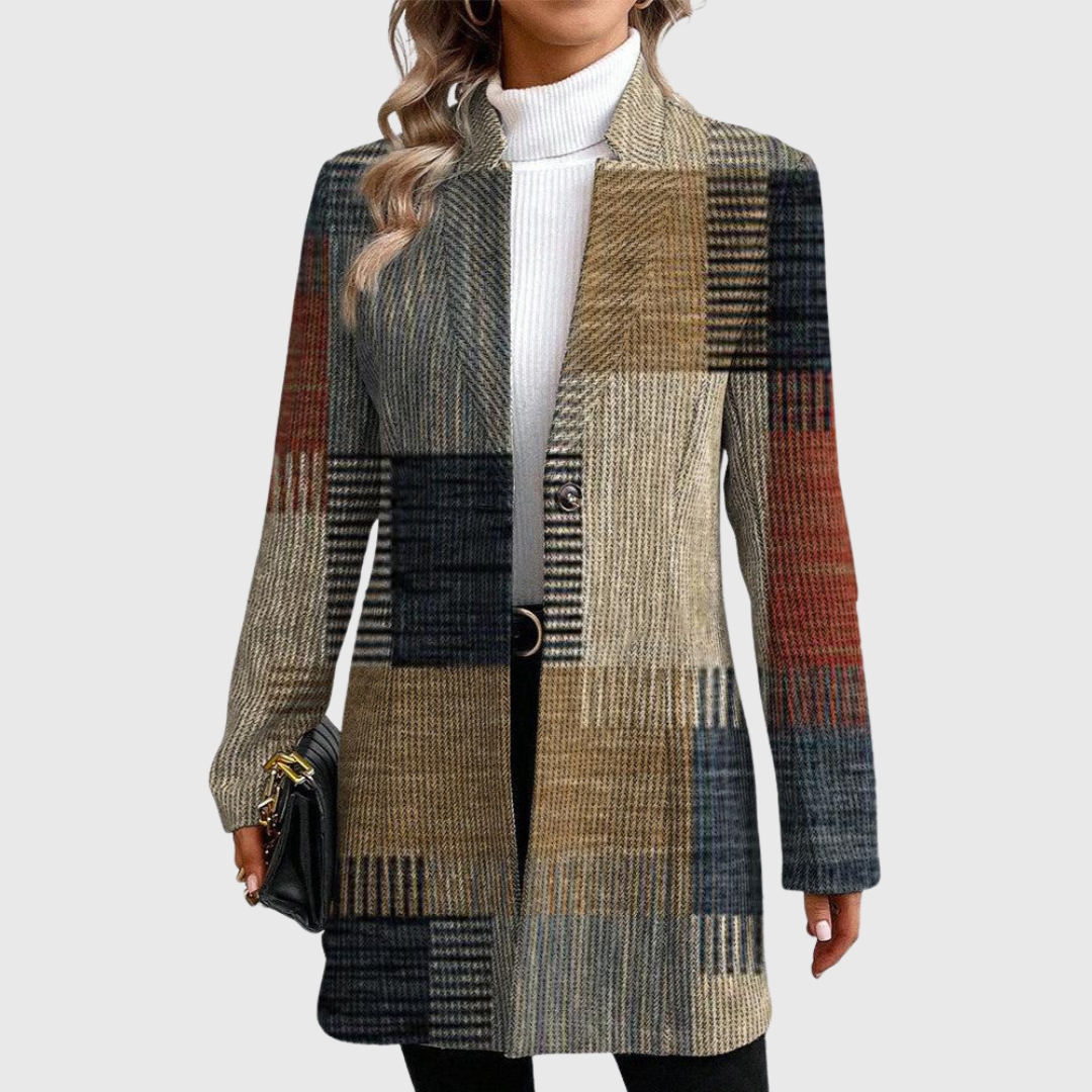 Jill - Blazer Elegante con Patrón