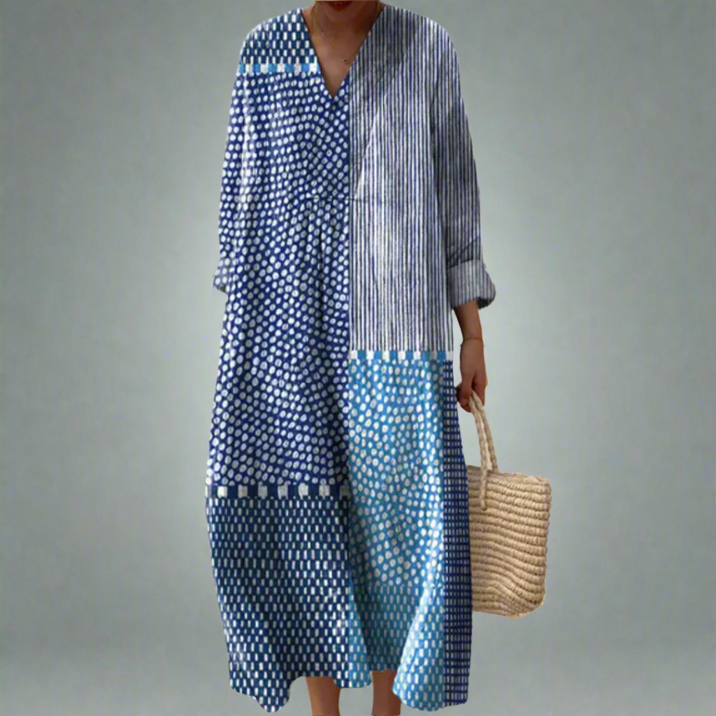 Emerson | Vestido Geométrico Elegante