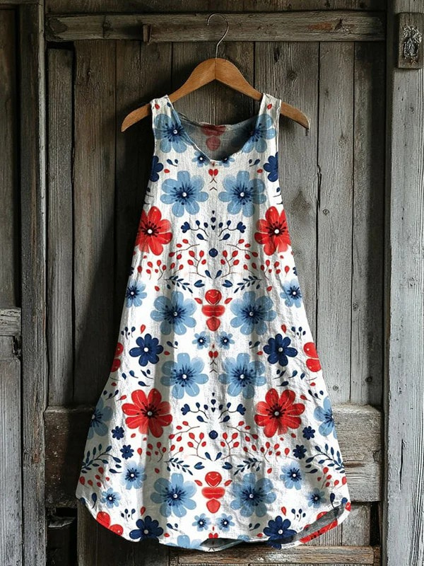 Vestido de Tirantes Artístico de Verano