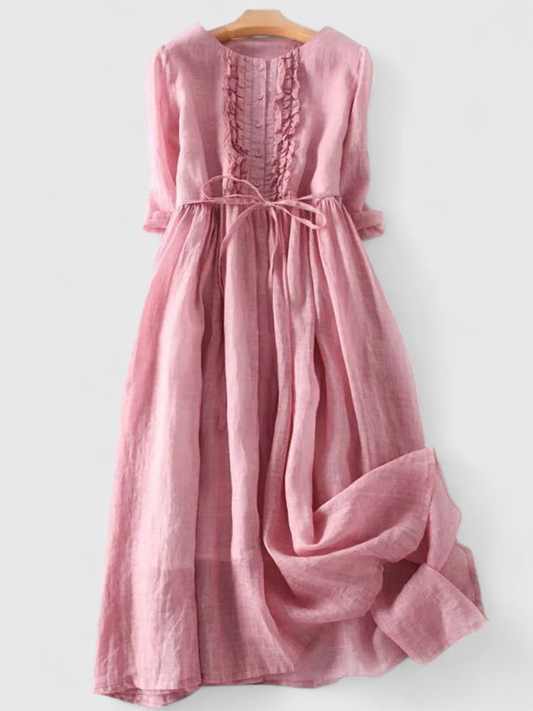 Karynthe | Vestido Elegante de Principio de Primavera