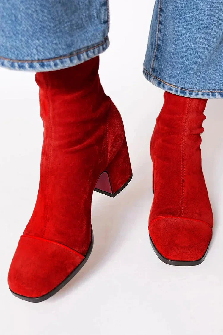 Ava | Botas Elegantes con Tacón