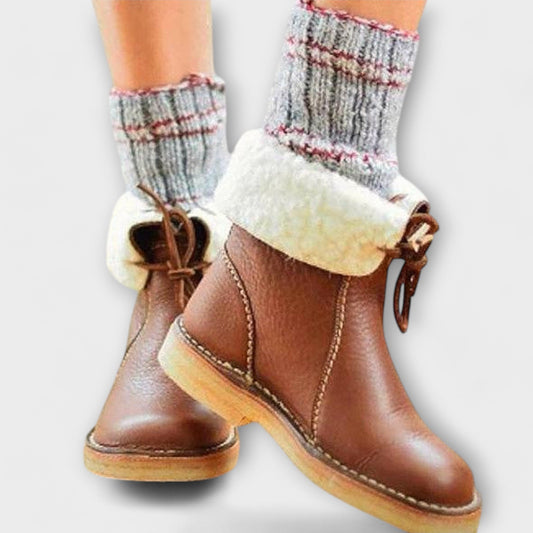 Teresa | Botas Zeita Impermeables Con Forro De Lana Cálida