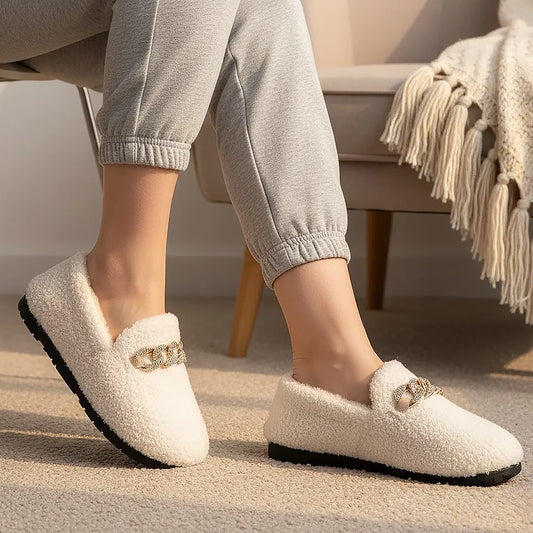 Mina - Pantuflas Luxe Éclat