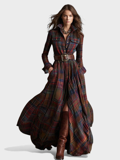 Elena | Camisa Vestido Clásico Elegante