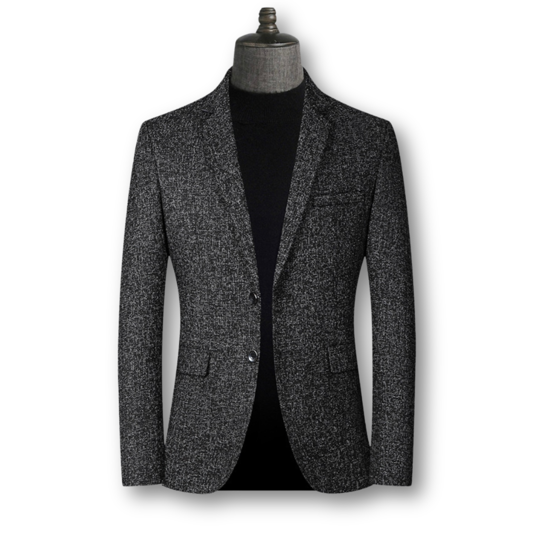 Miguel | Blazer Elegante en Tela Escocesa