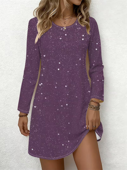 Estela™ | Vestido de Brillo Elegante