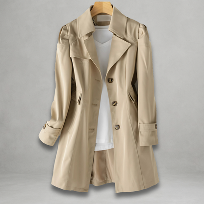 Jamie - Abrigo Trench Elegante de Otoño