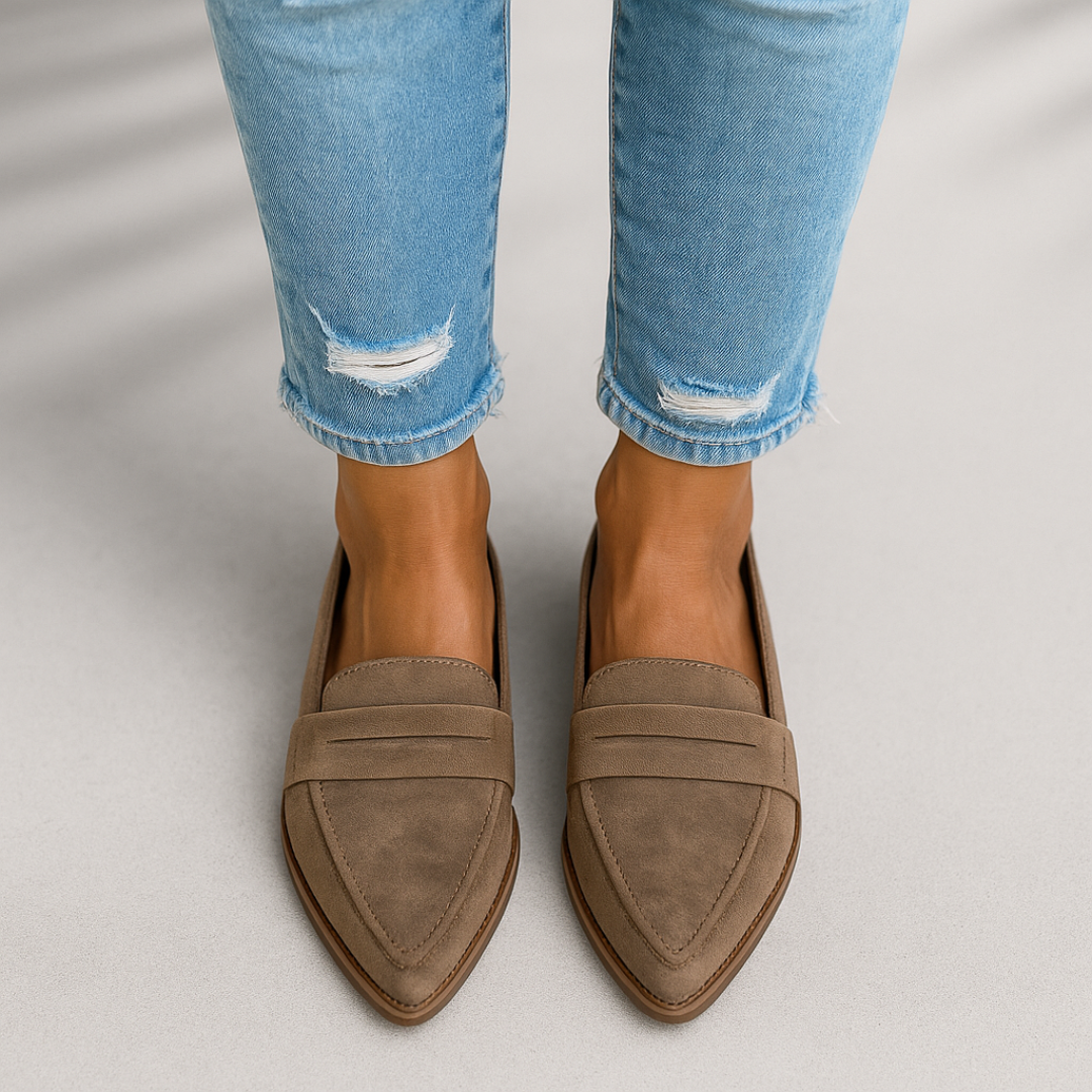 SELENA | MOCASINES DE PUNTA ELEGANTE