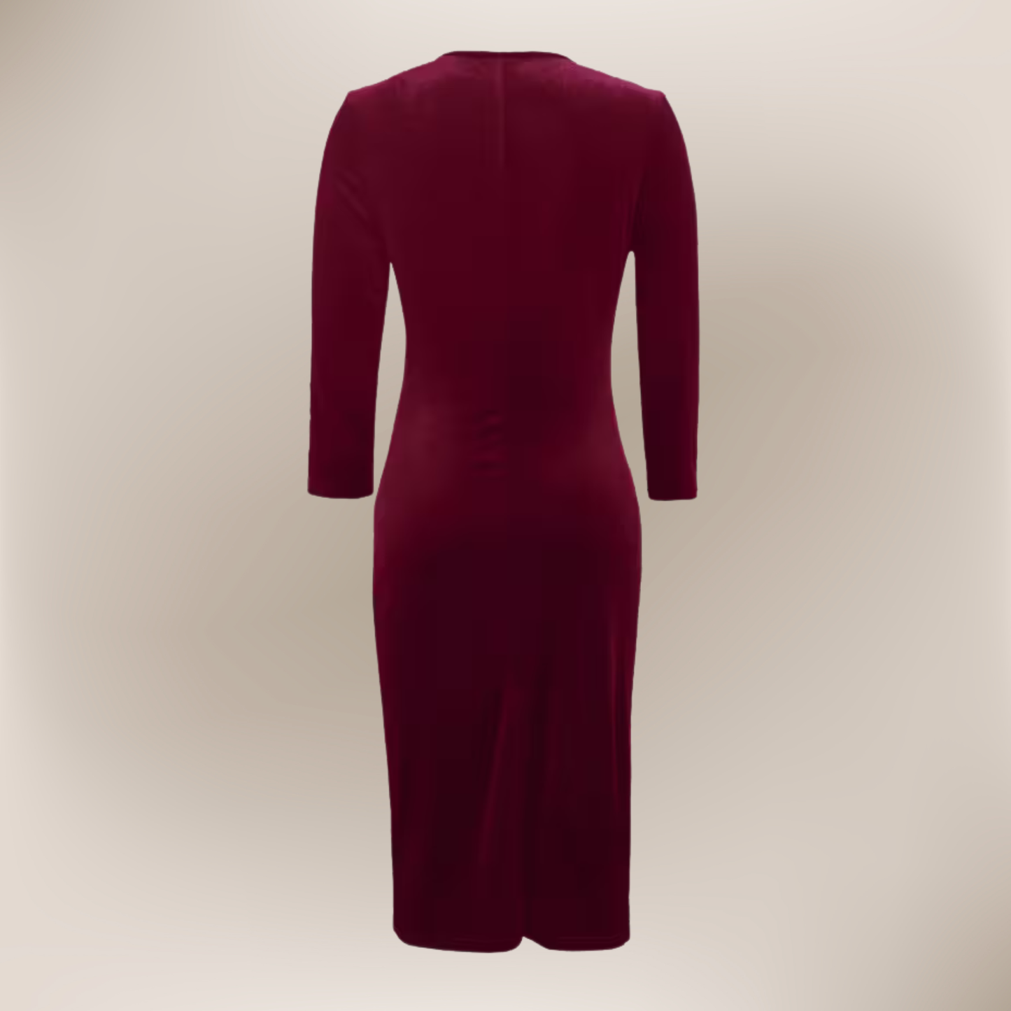 Elvira™ | Vestido de Terciopelo Ajustado