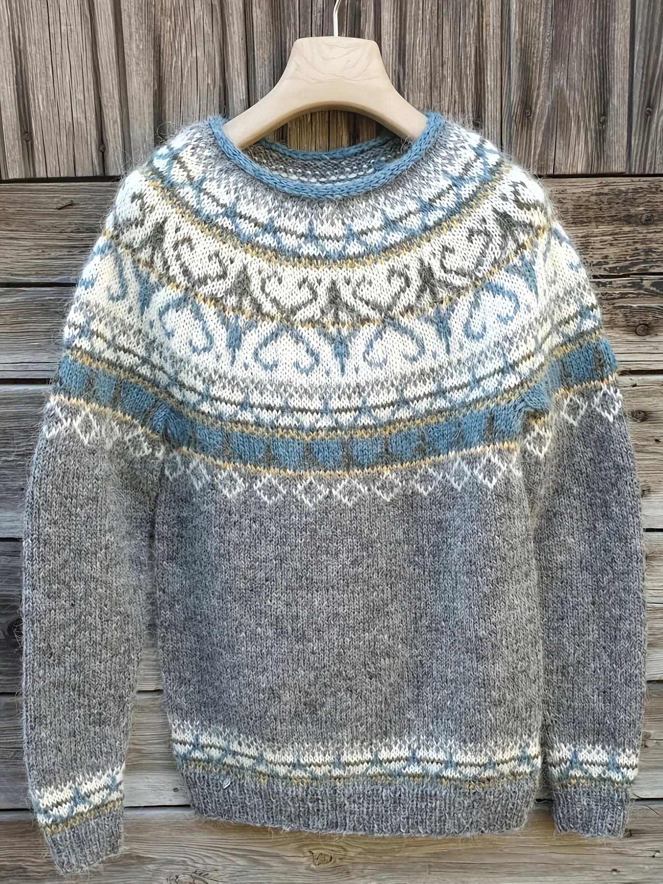 Luxe - Suéter nórdico elegante y cálido para el invierno