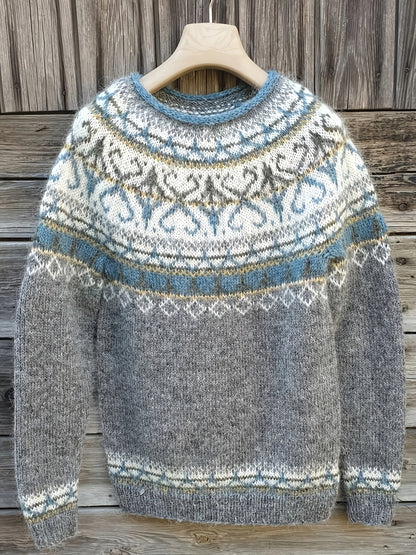 Luxe - Suéter nórdico elegante y cálido para el invierno