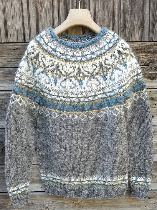 Luxe - Suéter nórdico elegante y cálido para el invierno
