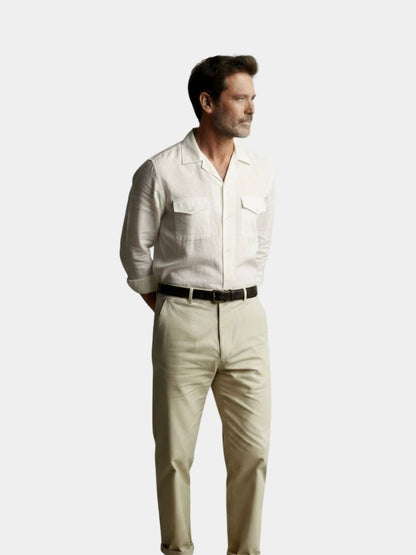 Camisa de Manga Larga Old Money