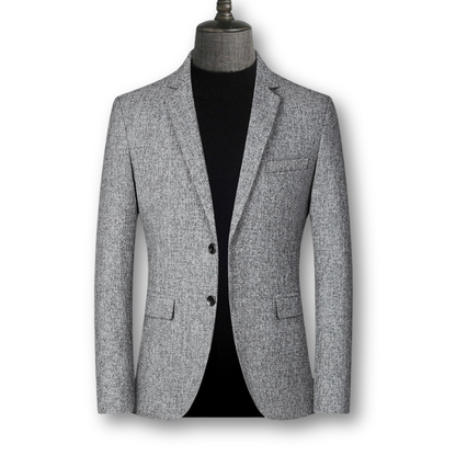 Miguel | Blazer Elegante en Tela Escocesa
