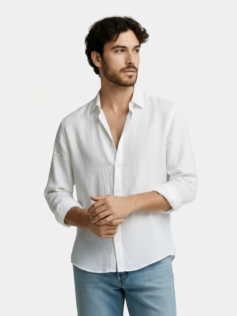 Camisa de Verano de Lino Reverie