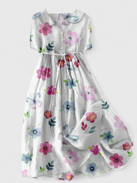 Olyndrah | Vestido Elegante de Primavera Inicial
