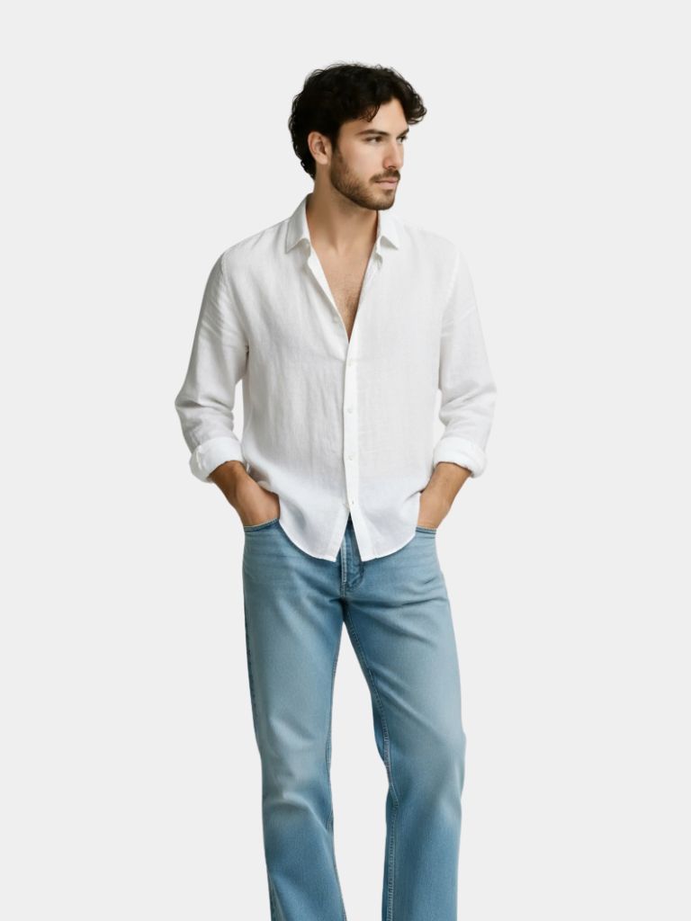 Camisa de Verano de Lino Reverie