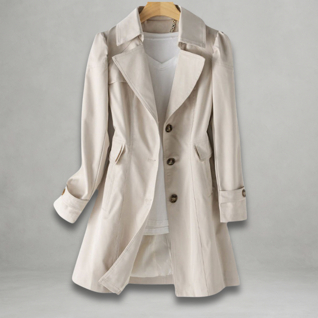 Jamie - Abrigo Trench Elegante de Otoño