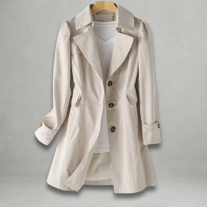 Jamie - Abrigo Trench Elegante de Otoño
