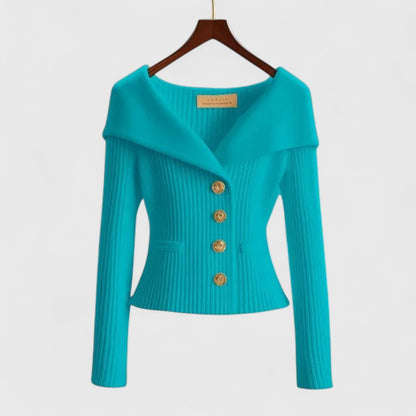 Clarisa | Elegante chaqueta de punto para apariciones con estilo