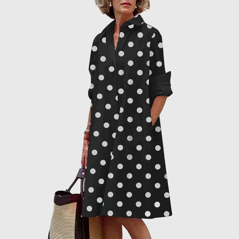 Paige™ - Vestido Elegante Con Bolsillos