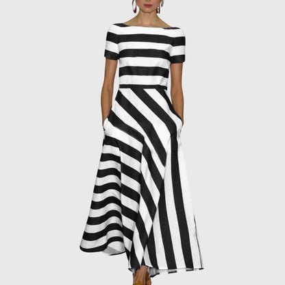 Carly™ - Vestido a Rayas