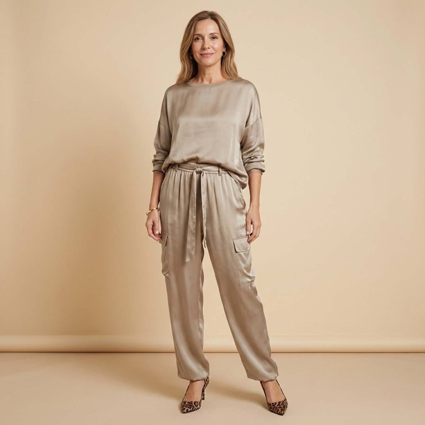 Mia | Conjunto de Dos Piezas Fluido de Lujo