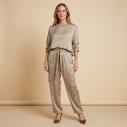 Mia | Conjunto de Dos Piezas Fluido de Lujo