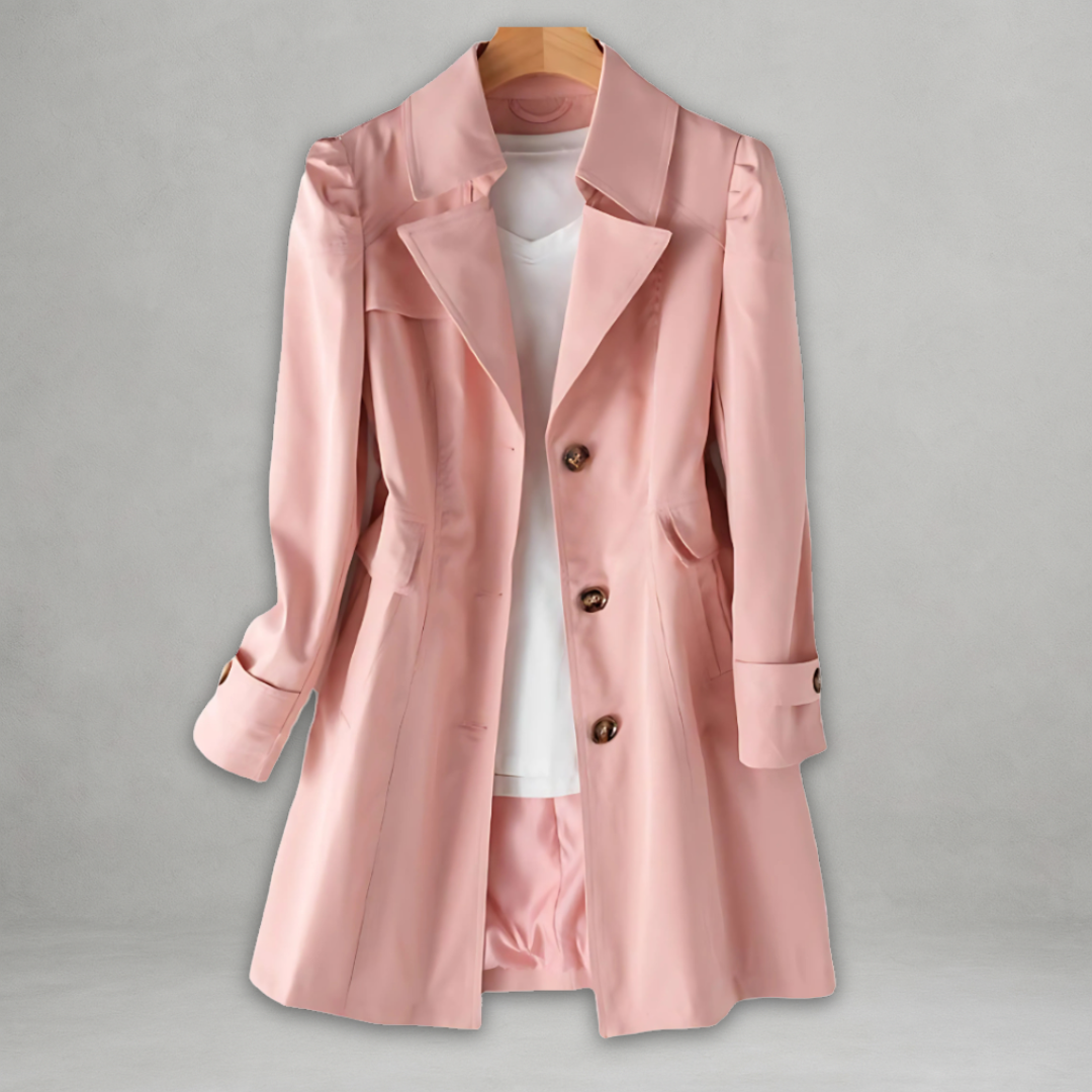 Jamie - Abrigo Trench Elegante de Otoño