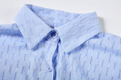 Elizabeth - Conjunto de Camisa y Pantalones Cortos Frescos