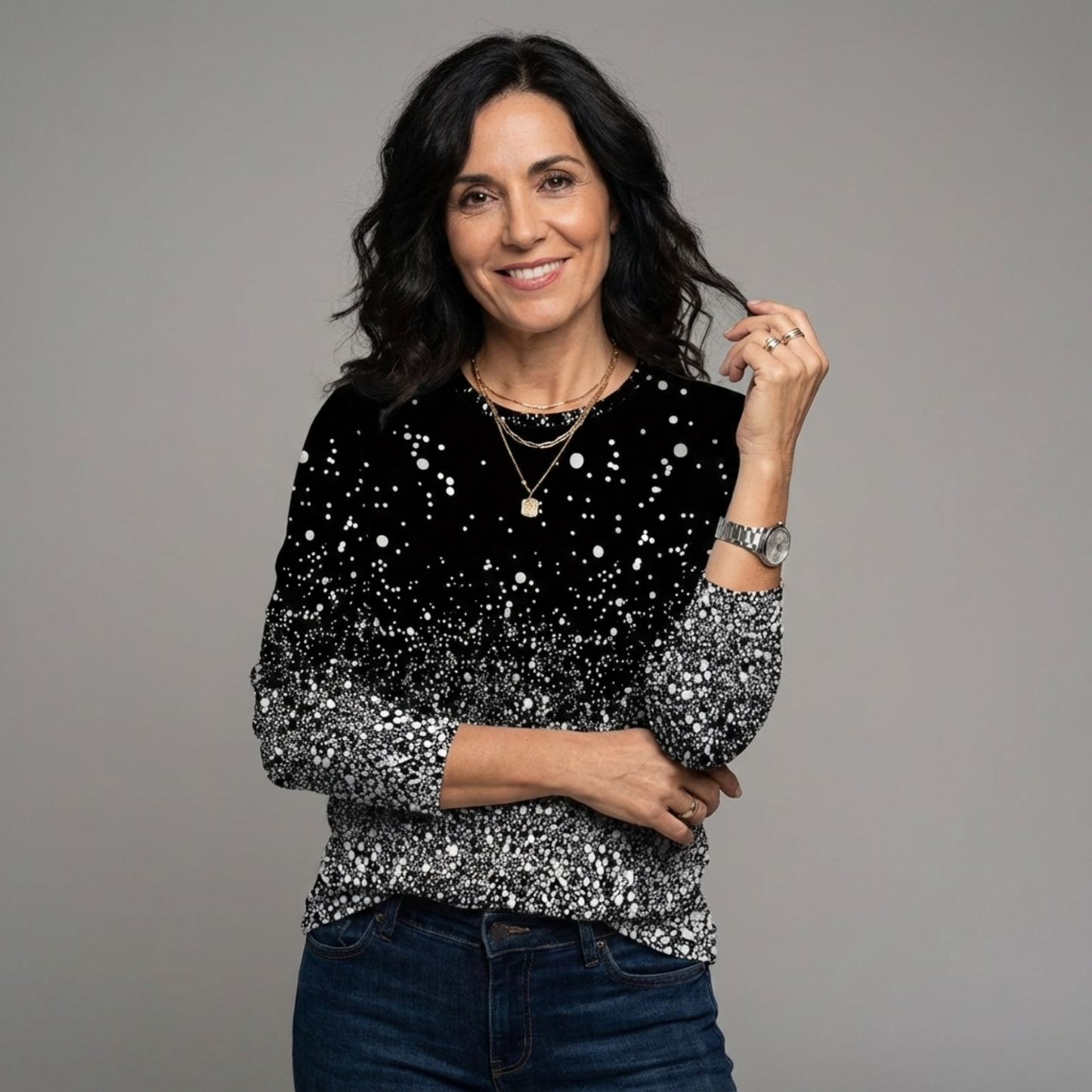 Irene - Camiseta Vintage Casual