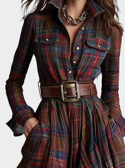 Elena | Camisa Vestido Clásico Elegante