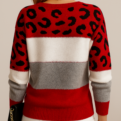 Noelia™ | Suéter Leopardo Elegancia