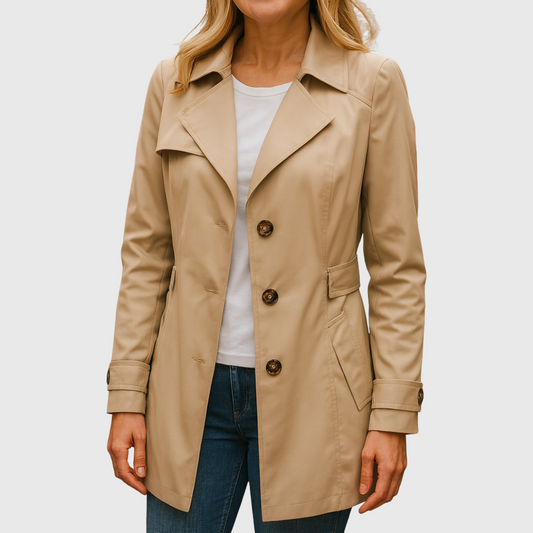 Jamie - Abrigo Trench Elegante de Otoño