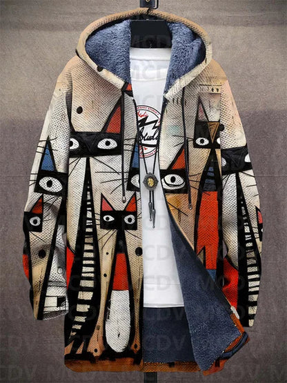 Lowanna - Cardigan lujoso con inspiración artística