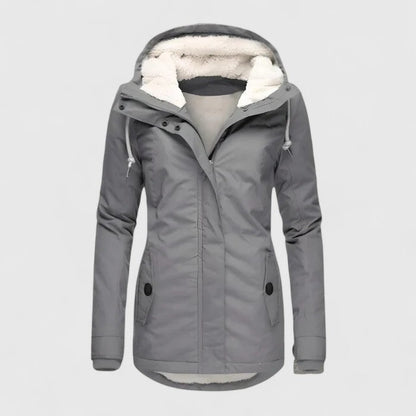 Lourdes | Chaqueta de invierno impermeable con capucha