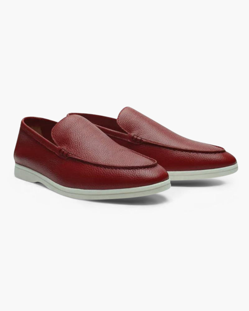 Nácar | Mocasines de Cuero de Vaca