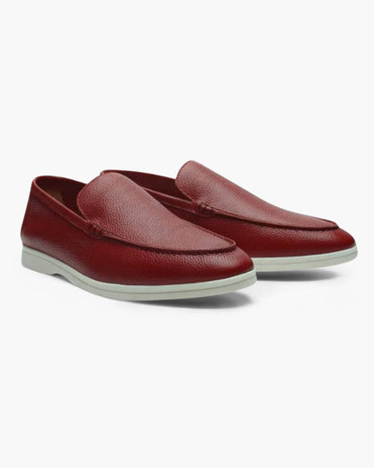 Nácar | Mocasines de Cuero de Vaca