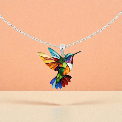 Raquel™ | Pendientes Colibrí y Collar