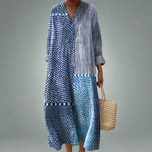 Emerson | Vestido Geométrico Elegante