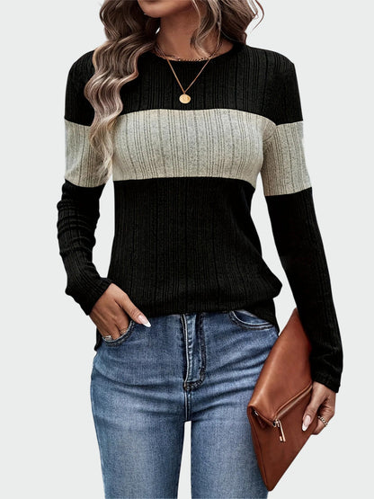 Aurora | Jersey de Punto a Rayas