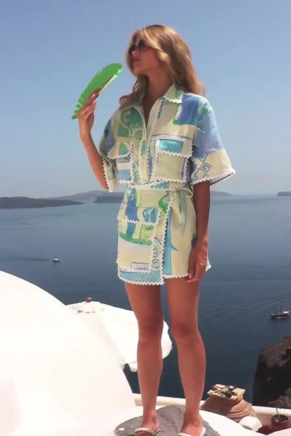 Solene - Conjunto Patchwork Chic