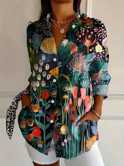 Rina™ | Blusa con estampado colorido