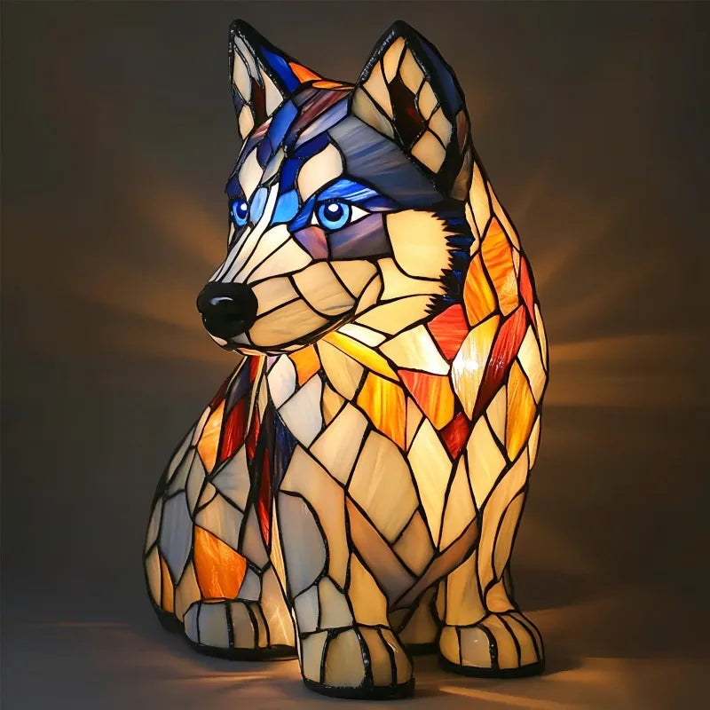 Flocon – Lámpara Husky con aspecto de glaciar