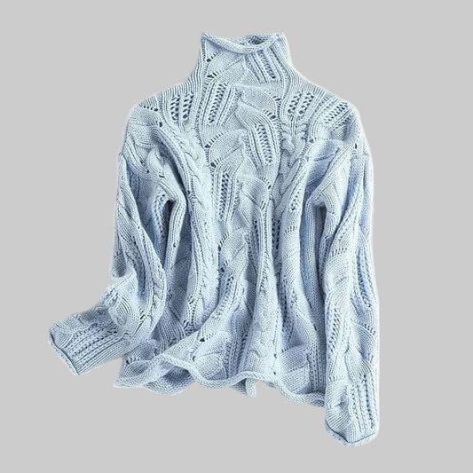 Nerea | Suéter de Cuello Alto Acogedor