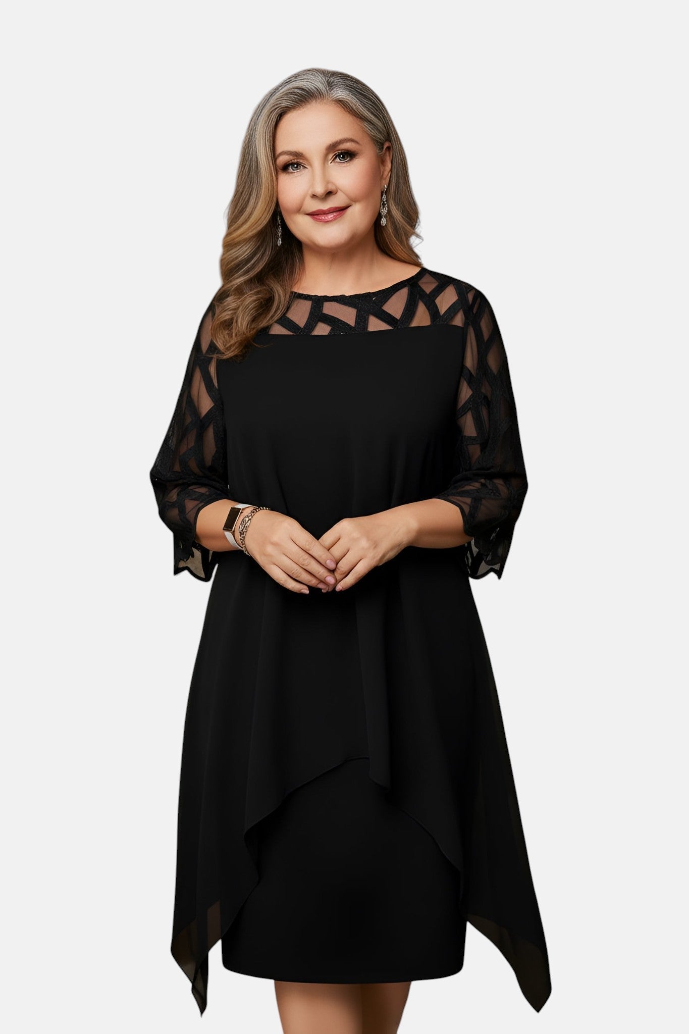 Juliana - Vestido Halagador, Cómodo y Amigable con la Barriga