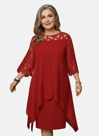 Juliana - Vestido Halagador, Cómodo y Amigable con la Barriga