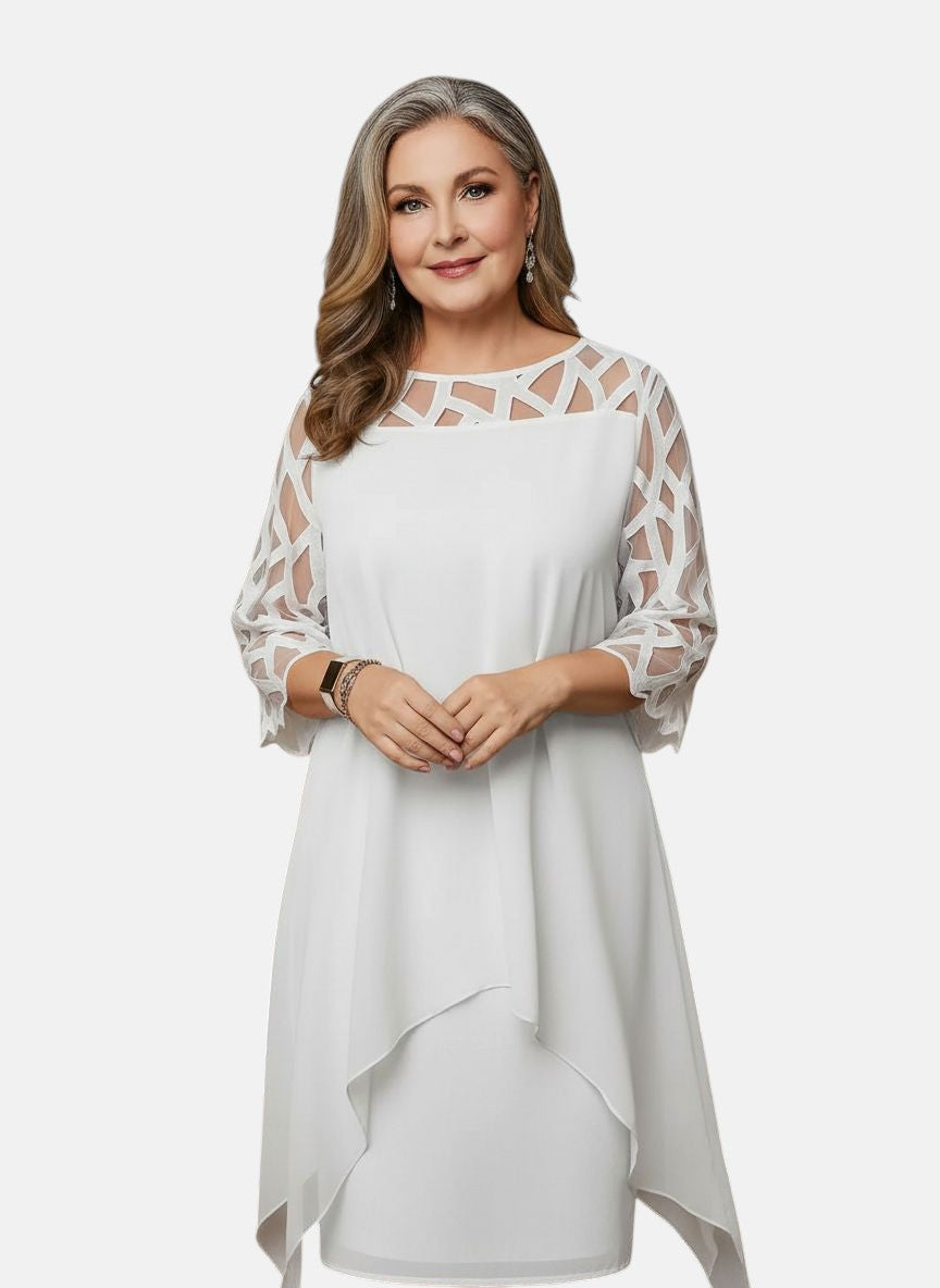 Juliana - Vestido Halagador, Cómodo y Amigable con la Barriga
