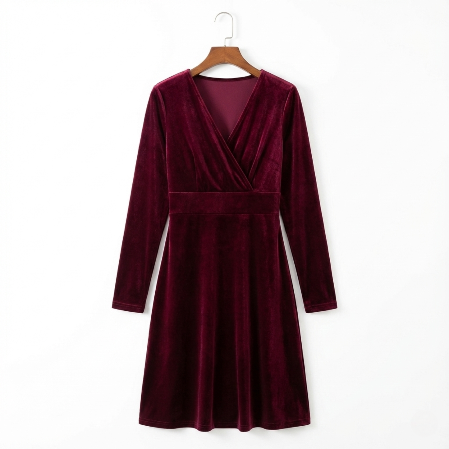 Tina™ | Vestido de Terciopelo Elegante y Cómodo
